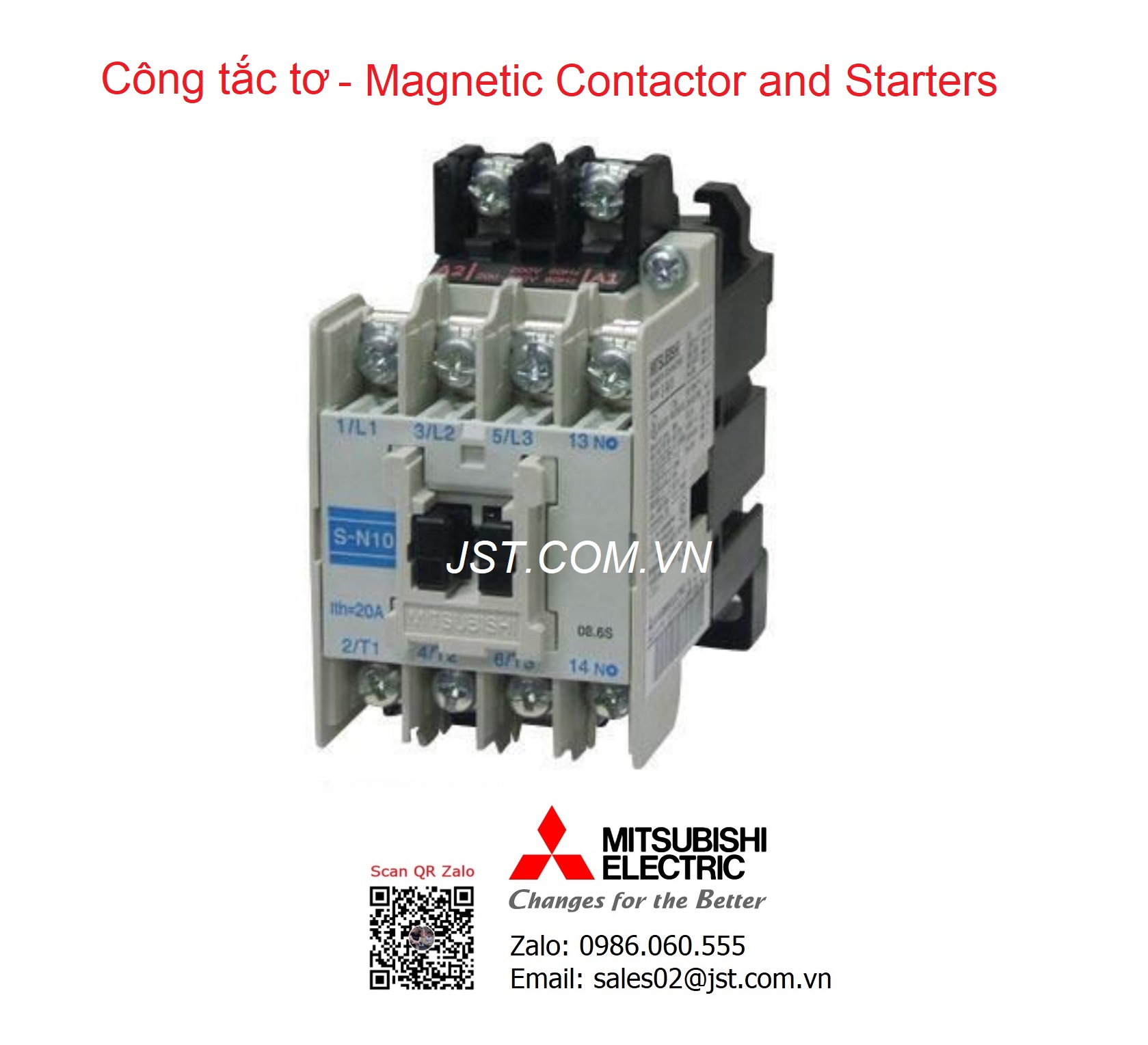 CÔNG TẮC TƠ DẠNG KHỐI CONTACTOR